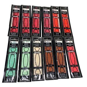 Madeira Embroidery Floss Set of 12 Colors 10m Each Mixed Shades Cotton & Polyest